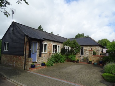 Great Billington L Shaped terraced bungalow