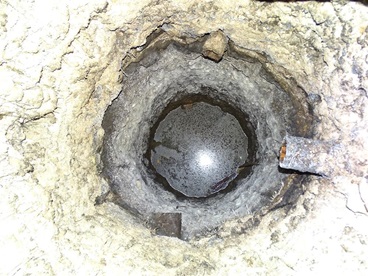 old septic tank