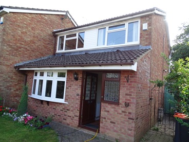 Staggered end of terrace in Kensworth