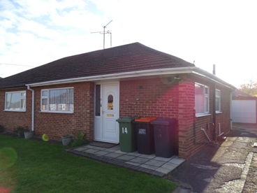 Semi detached Bungalow in Dunstable.