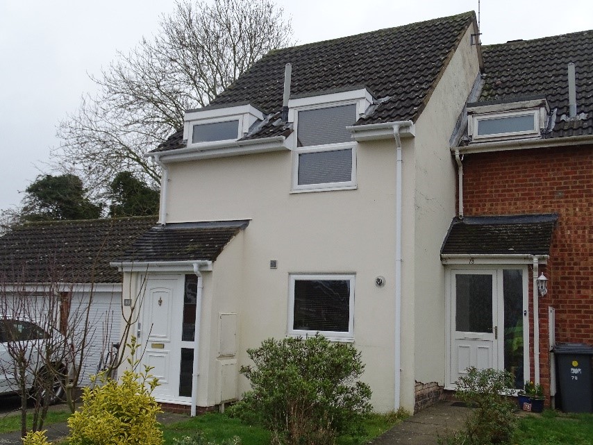 End of Terraced 1970's Leighton Buzzard